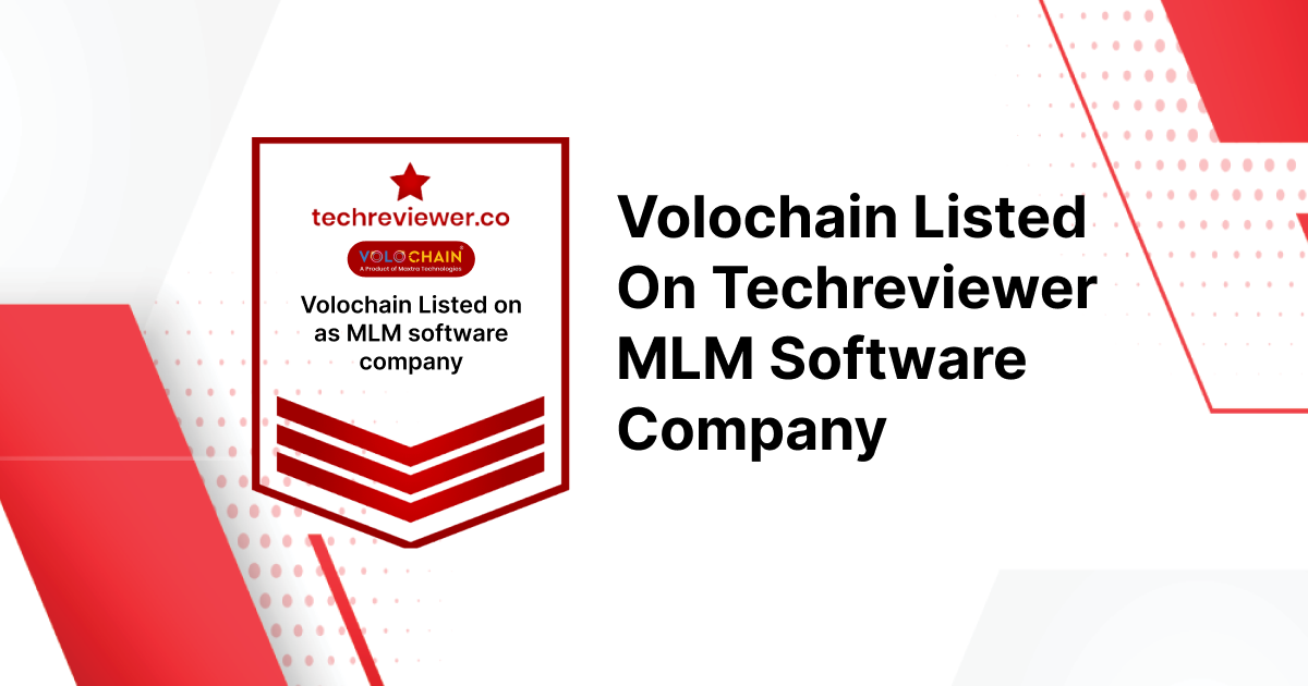 Volochain Listed on Techreviewer MLM software company (2)