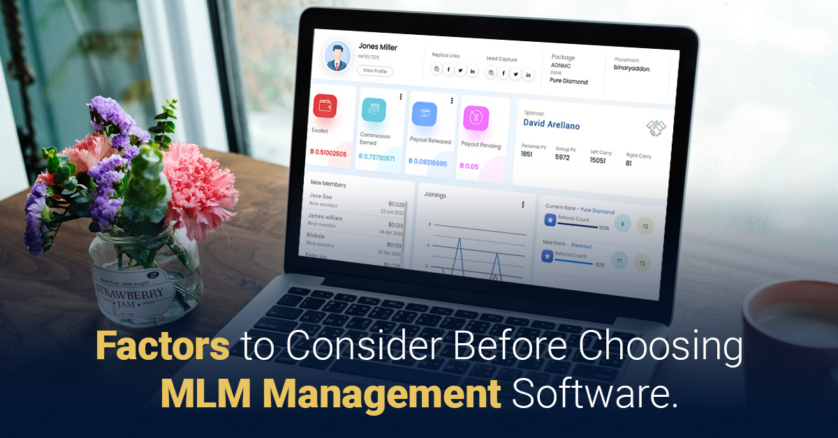 MLM Management software
